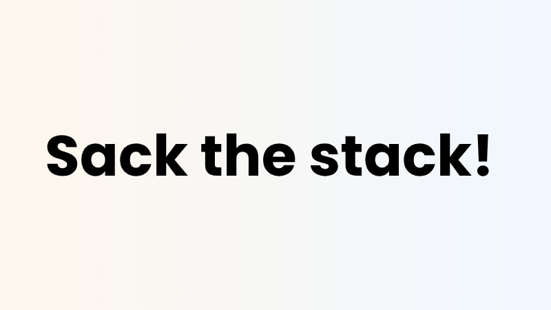 Sack the Stack: Run your care staffing agency from ONE platform.